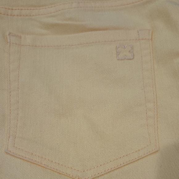 Liz Claiborne Yellow Ankle Jeans Jackie. - Picture 11 of 15